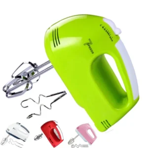 Portable Hand Mixer 7 Speed Mixing Baking and Cooking Mixer