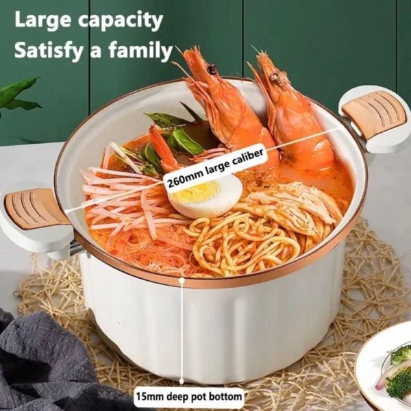 my-11134207-7r98r-lqsslvrxys7247.webp Micro Pressure Roma Pot Non Stick Pot Roma Style Multifunction Stew Pot Cooking Pot
