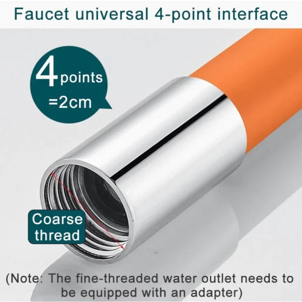 my-11134207-7r990-lphwdbhu7gpd96.webp Universal Faucet Extension Extender 360 Free Bending Flexible Hose Water Tap Extension Hose