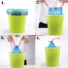 Automatic Closing Tie On Garbage Bag Bags With Rope Easy Pull 45cmx50cm Drawstring