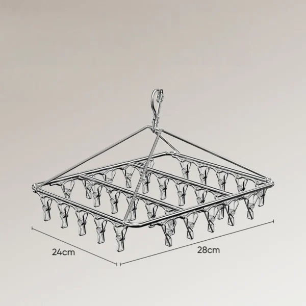 Stainless Steel Windproof Clothes Hanger